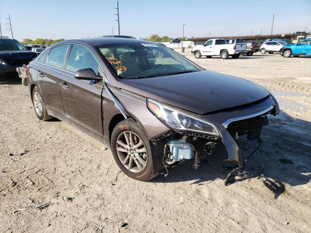 HYUNDAI SONATA SE 2015 with VIN 5NPE24AF4FH198054 - Photo from auction