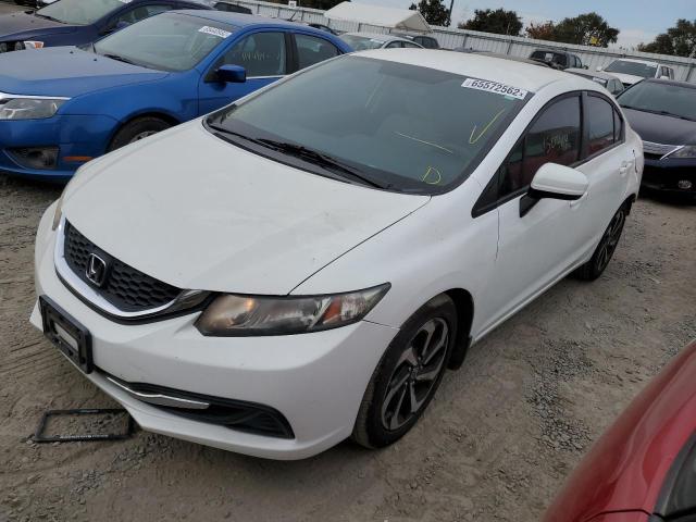 Photo 2 from auction – 2014 HONDA CIVIC LX with VIN 19XFB2F55EE232840