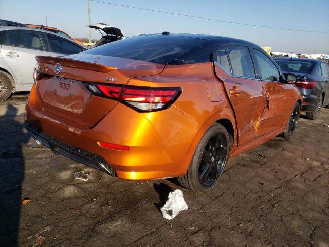 Photo 4 from auction – 2022 NISSAN SENTRA SR with VIN 3N1AB8DV4NY288057