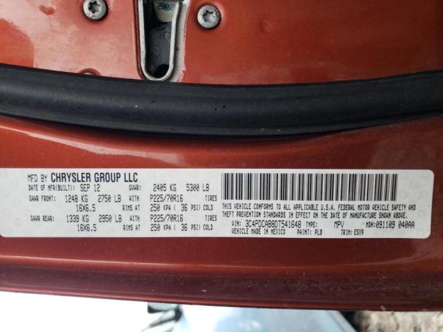 Photo 10 from auction – 2013 DODGE JOURNEY SE with VIN 3C4PDCAB8DT541648