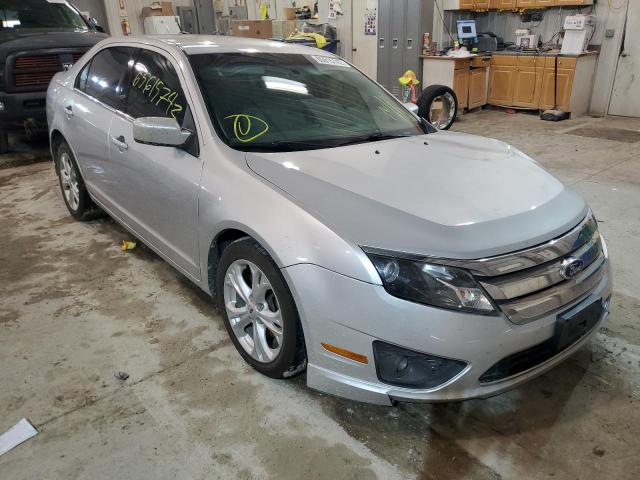 FORD FUSION SE 2012 with VIN 3FAHP0HA2CR201291 - Photo from auction