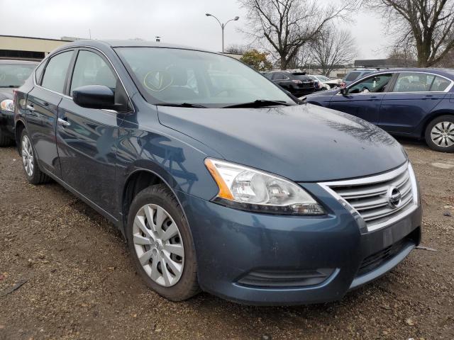 Photo 1 from auction – 2013 NISSAN SENTRA S with VIN 1N4AB7AP8DN910044