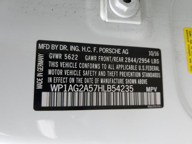 Photo 10 from auction – 2017 PORSCHE MACAN GTS with VIN WP1AG2A57HLB54235