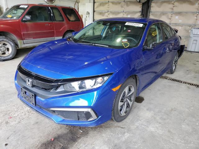 Photo 2 from auction – 2019 HONDA CIVIC LX with VIN 19XFC2F6XKE211435