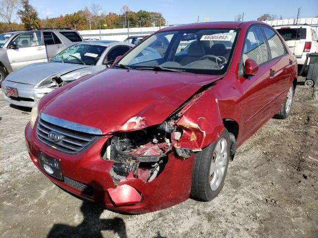 Photo 2 from auction – 2009 KIA SPECTRA EX with VIN KNAFE221595653370