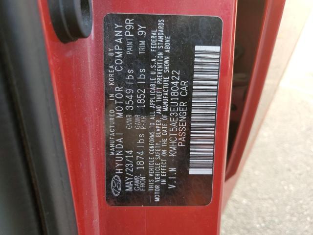 Photo 10 from auction – 2014 HYUNDAI ACCENT GLS with VIN KMHCT5AE3EU180422