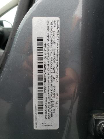 Photo 10 from auction – 2011 VOLKSWAGEN JETTA BASE with VIN 3VW2K7AJ2BM305063