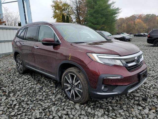 HONDA PILOT TOUR 2022 with VIN 5FNYF6H67NB005430 - Photo from auction