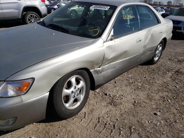Photo 9 from auction – 1999 LEXUS ES 300 with VIN JT8BF28G2X5059941