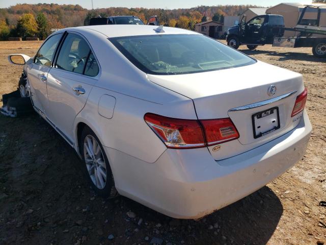 Photo 3 from auction – 2011 LEXUS ES 350 with VIN JTHBK1EG8B2420111