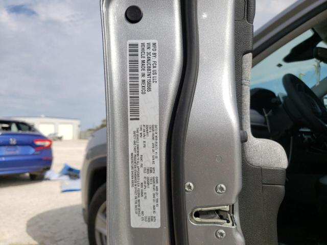 Photo 10 from auction – 2022 JEEP COMPASS LA with VIN 3C4NJCBB7NT156565