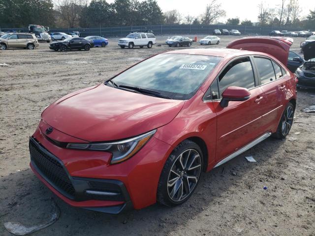 Photo 2 from auction – 2020 TOYOTA COROLLA SE with VIN 5YFP4RCE5LP042737