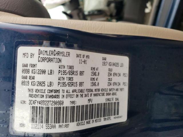 Photo 10 from auction – 2002 CHRYSLER PT CRUISER with VIN 3C4FY48B22T290960