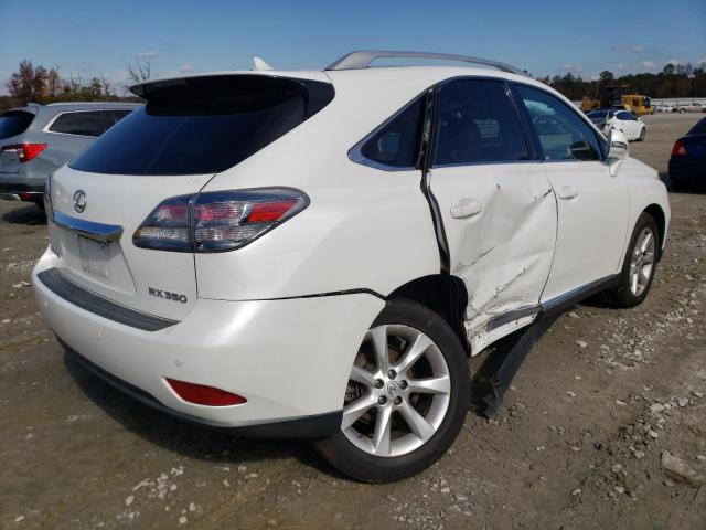 Photo 4 from auction – 2010 LEXUS RX 350 with VIN JTJZK1BA8A2410304
