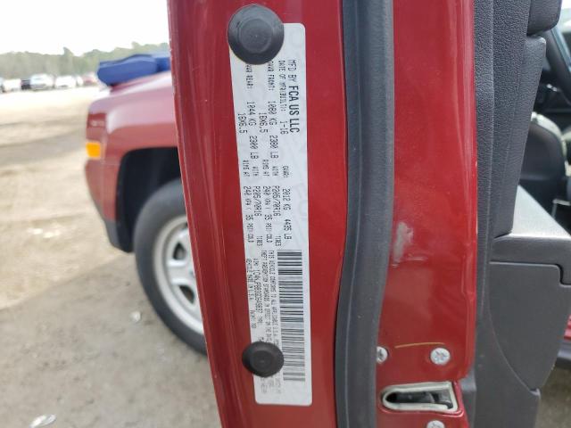 Photo 10 from auction – 2016 JEEP PATRIOT SP with VIN 1C4NJPBB3GD649837