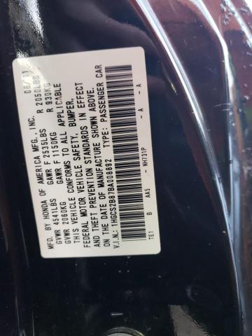 Photo 10 from auction – 2011 HONDA ACCORD EXL with VIN 1HGCS2B87BA008892