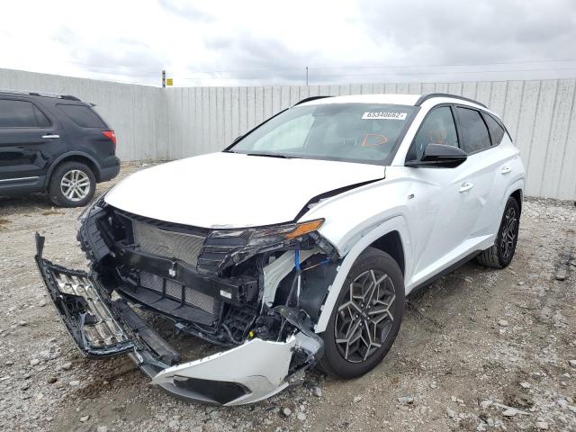 Photo 2 from auction – 2022 HYUNDAI TUCSON N L with VIN KM8JFCAEXNU102416