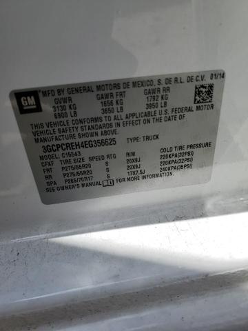 Photo 10 from auction – 2014 CHEVROLET SILVERADO with VIN 3GCPCREH4EG356625