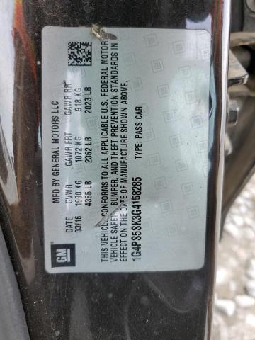 Photo 10 from auction – 2016 BUICK VERANO with VIN 1G4PS5SK3G4158285