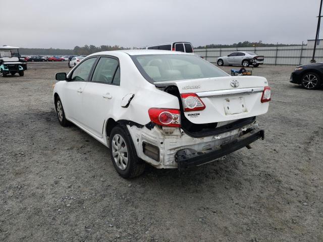 Photo 3 from auction – 2011 TOYOTA COROLLA BA with VIN JTDBU4EE5B9169325