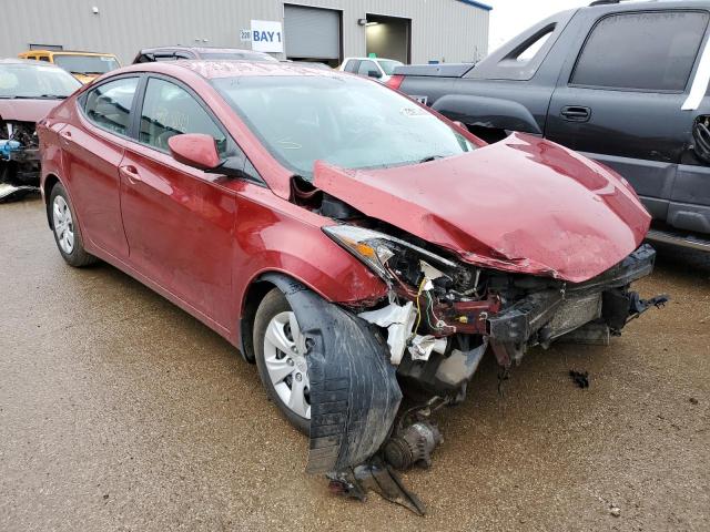 HYUNDAI ELANTRA SE 2016 with VIN 5NPDH4AE2GH679231 - Photo from auction
