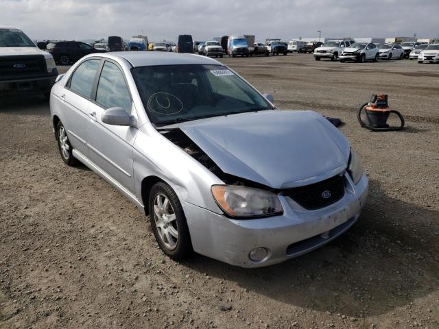 KIA SPECTRA LX 2006 with VIN KNAFE122765253972 - Photo from auction