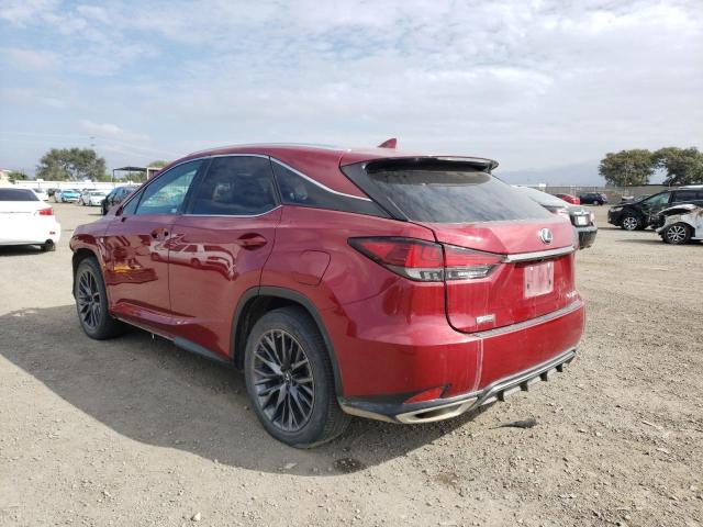 Photo 3 from auction – 2021 LEXUS RX 350 F-S with VIN 2T2YZMDA2MC265397