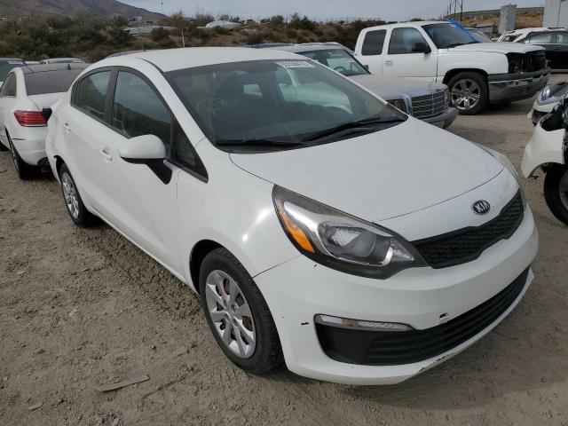 KIA RIO LX 2016 with VIN KNADM4A38G6698836 - Photo from auction