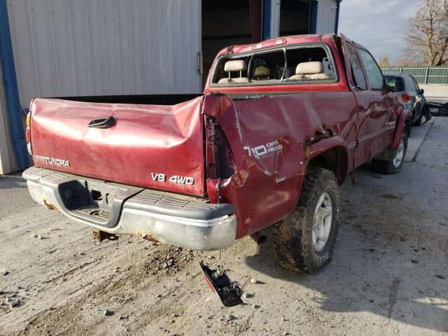 Photo 4 from auction – 2000 TOYOTA TUNDRA ACC with VIN 5TBBT4819YS014453