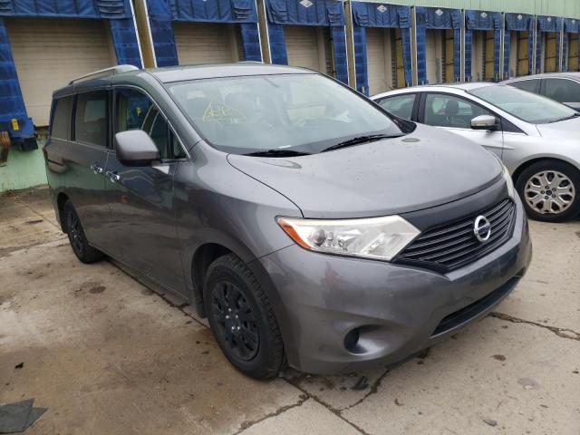 NISSAN QUEST S 2014 with VIN JN8AE2KP6E9103880 - Photo from auction