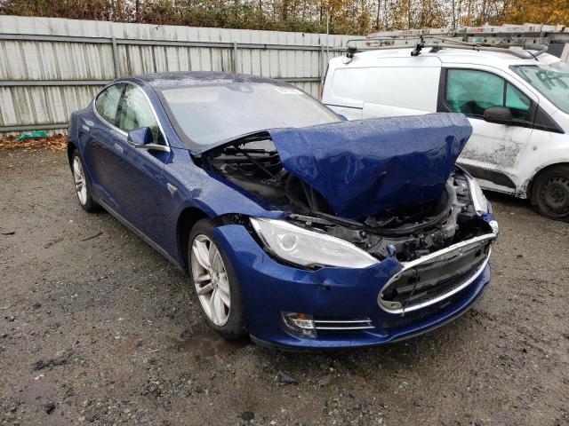 TESLA MODEL S 2015 with VIN 5YJSA1E15FF116091 - Photo from auction