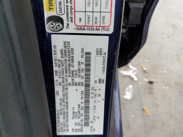 Photo 10 from auction – 2016 FORD FIESTA SE with VIN 3FADP4BJ9GM207235