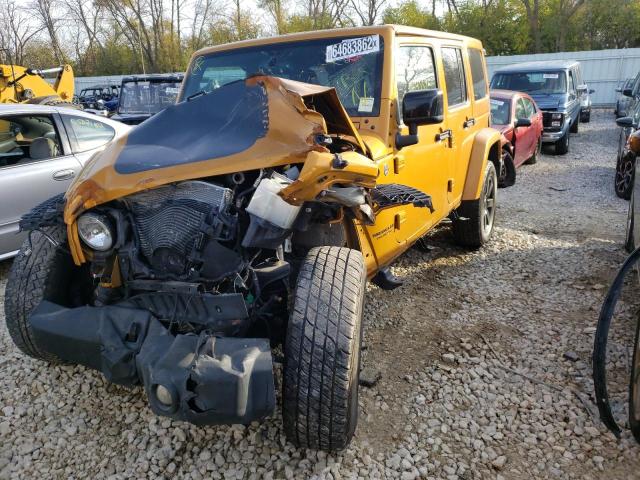 Photo 2 from auction – 2014 JEEP WRANGLER U with VIN 1C4HJWEG7EL282216