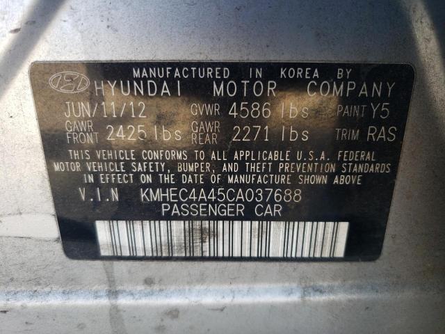 Photo 10 from auction – 2012 HYUNDAI SONATA HYB with VIN KMHEC4A45CA037688