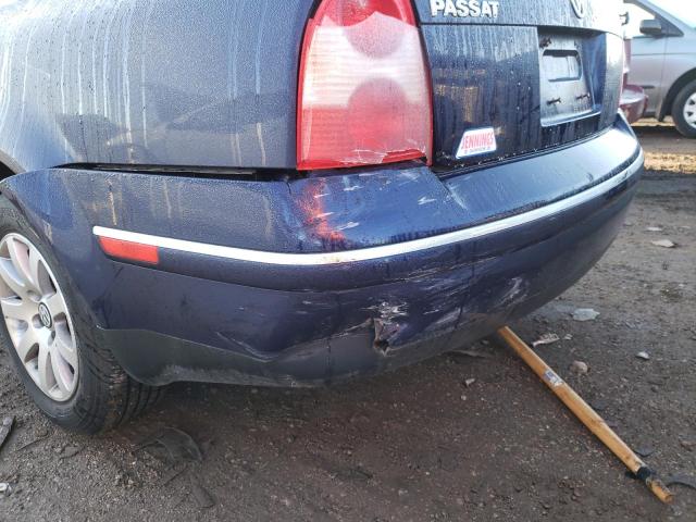 Photo 9 from auction – 2001 VOLKSWAGEN PASSAT GLS with VIN WVWPD63B81P089103