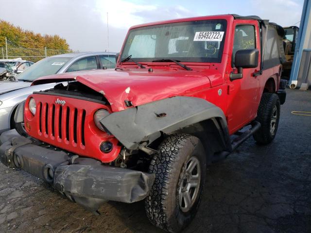 Photo 2 from auction – 2010 JEEP WRANGLER S with VIN 1J4AA2D16AL117267