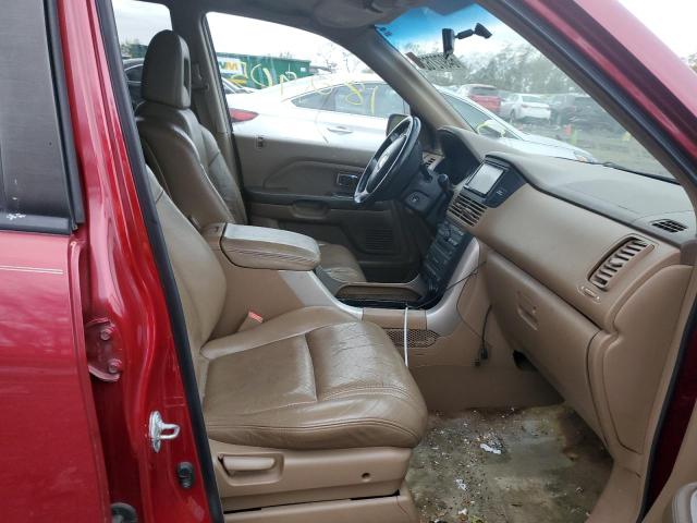 Photo 5 from auction – 2005 HONDA PILOT EXL with VIN 5FNYF18695B002421