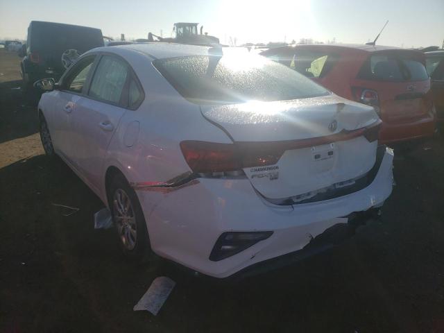 Photo 3 from auction – 2020 KIA FORTE FE with VIN 3KPF24AD8LE227204