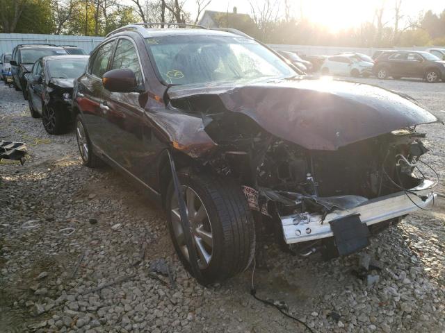 INFINITI EX35 BASE 2011 with VIN JN1AJ0HR2BM854801 - Photo from auction
