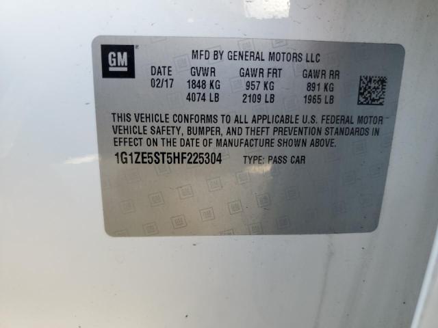 Photo 10 from auction – 2017 CHEVROLET MALIBU LT with VIN 1G1ZE5ST5HF225304