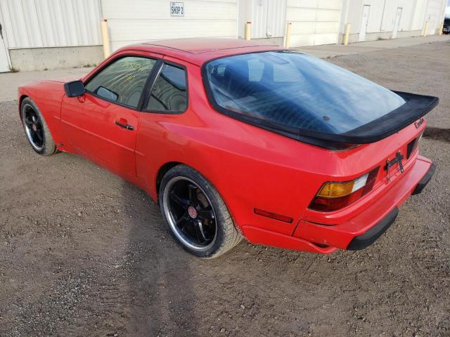 Photo 3 from auction – 1987 PORSCHE 944 with VIN WP0AA2950HN150636