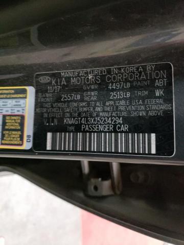Photo 10 from auction – 2018 KIA OPTIMA LX with VIN KNAGT4L3XJ5234294