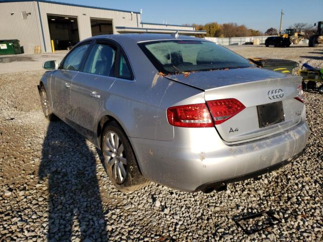 Photo 3 from auction – 2011 AUDI A4 with VIN WAUFFAFL0BN048021
