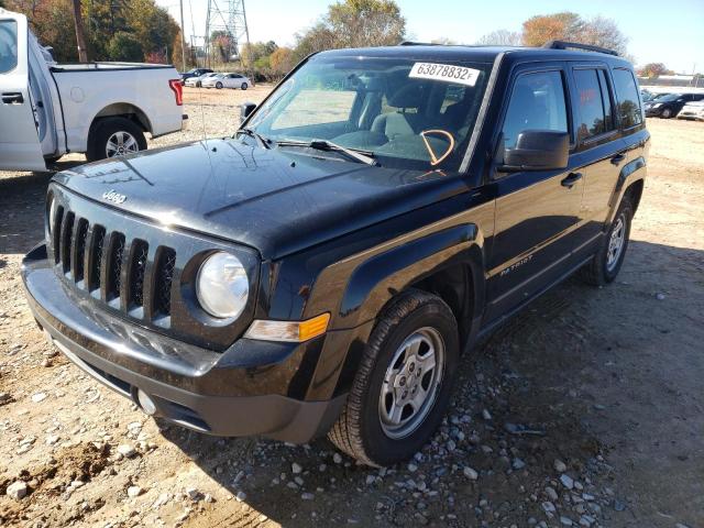 Photo 2 from auction – 2016 JEEP PATRIOT SP with VIN 1C4NJPBBXGD642478