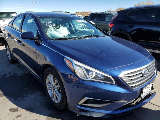 HYUNDAI SONATA SE 2017 with VIN 5NPE24AF4HH583052 - Photo from auction