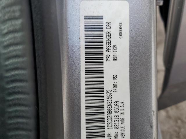 Photo 10 from auction – 2014 DODGE AVENGER SE with VIN 1C3CDZAB0EN215673