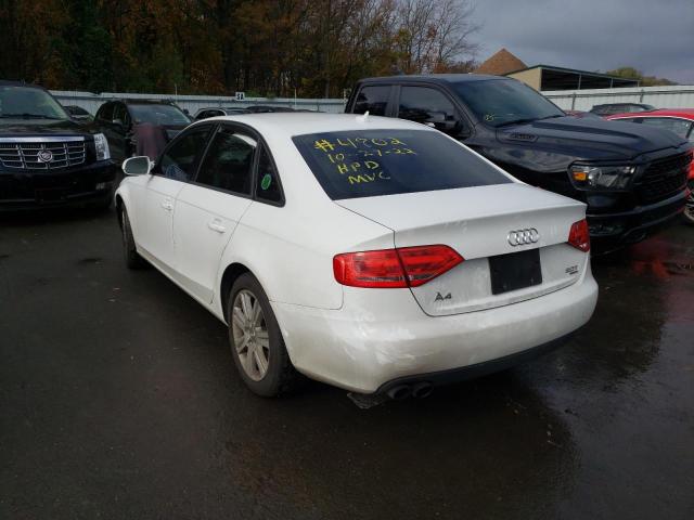 Photo 3 from auction – 2011 AUDI A4 PREMIUM with VIN WAUBFAFL8BN010521