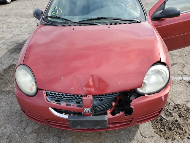 Photo 7 from auction – 2004 DODGE NEON SXT with VIN 1B3ES56CX4D601799