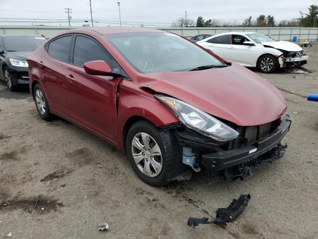 Photo 1 from auction – 2016 HYUNDAI ELANTRA SE with VIN 5NPDH4AE3GH663152