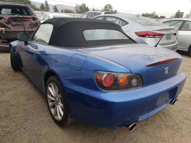 Photo 3 from auction – 2006 HONDA S2000 with VIN JHMAP21406S000377